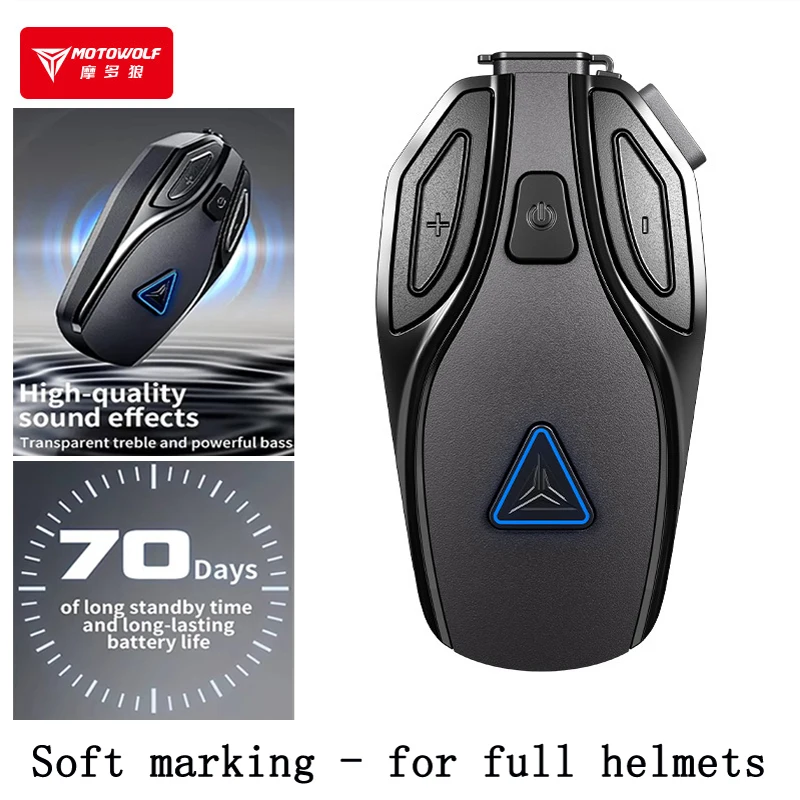 Full Face Motorcycle Helmet With Bluetooth - Motosiklet Bluetooth Kask Kulaklığı Tam Yüz