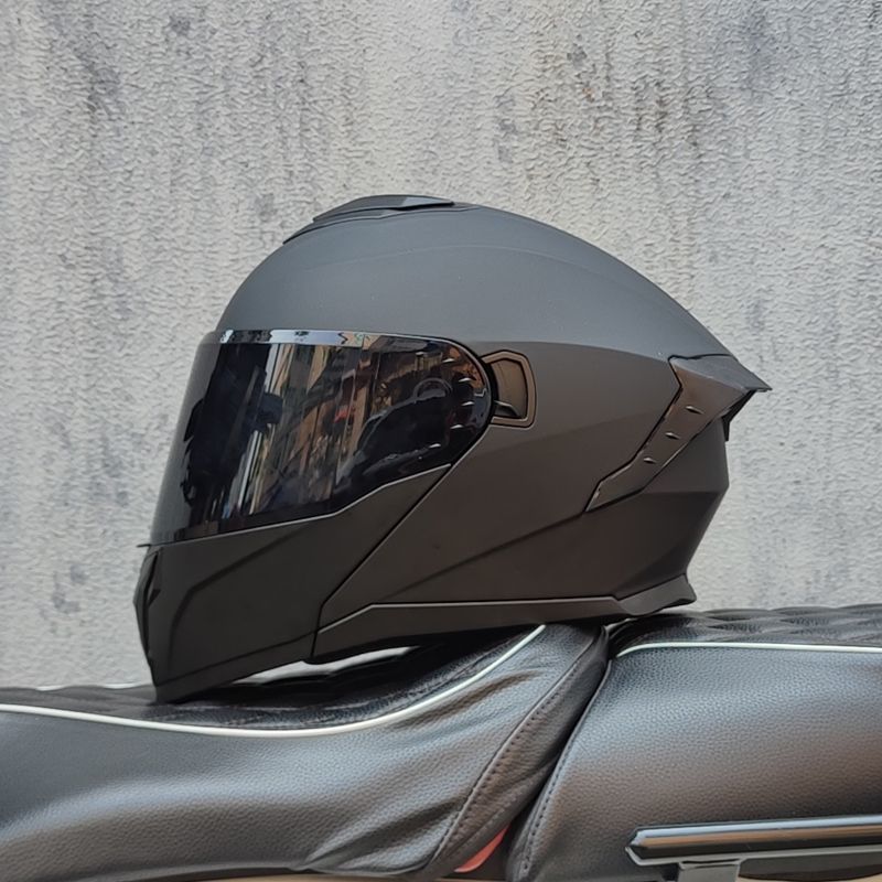 Uniseks, Tam Yüz Kapsayan Moto - Dual Visor Motorcycle Racing Helmet incelemesi ve fiyatı